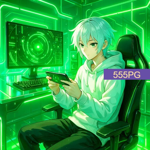 Imagem promocional da 555PG mostrando a plataforma e suas vantagens