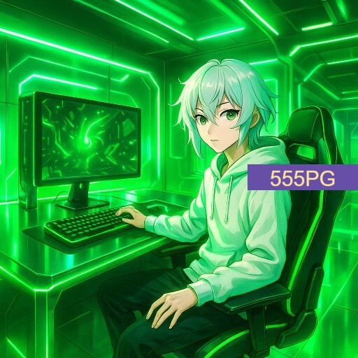 Imagem promocional da 555PG mostrando a plataforma e suas vantagens