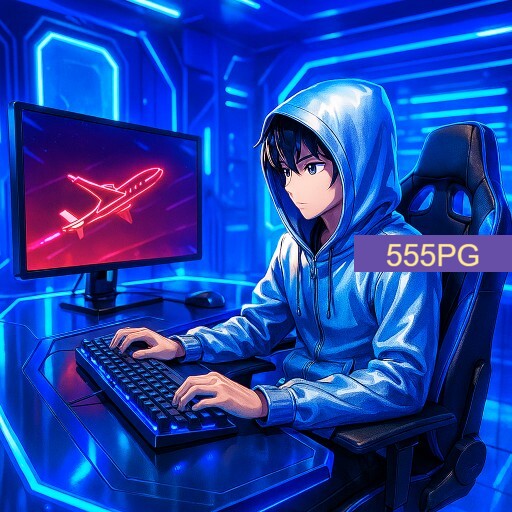 Imagem promocional da 555PG mostrando a plataforma e suas vantagens