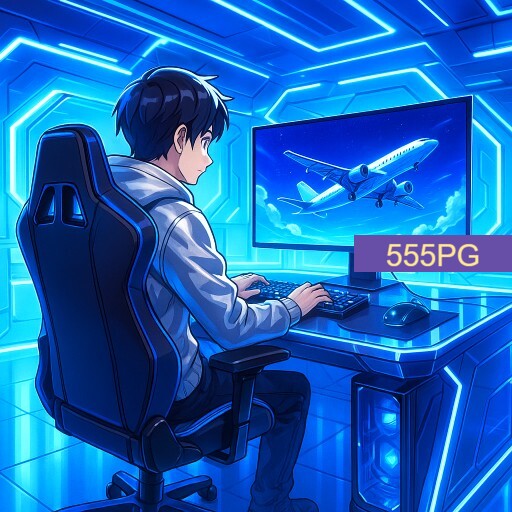 Imagem promocional da 555PG mostrando a plataforma e suas vantagens