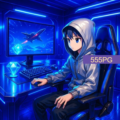 Imagem promocional da 555PG mostrando a plataforma e suas vantagens