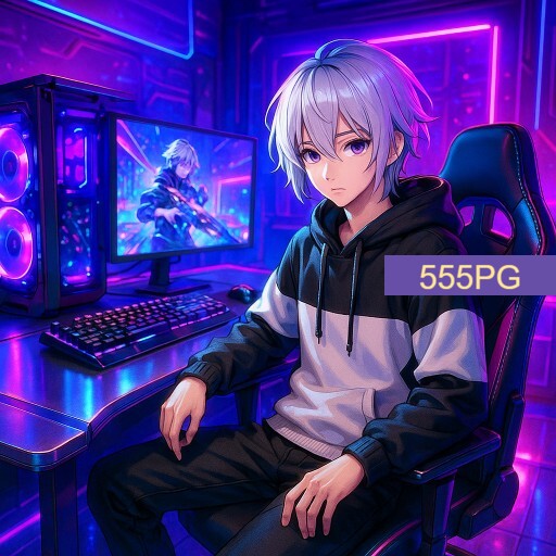 Imagem promocional da 555PG mostrando a plataforma e suas vantagens
