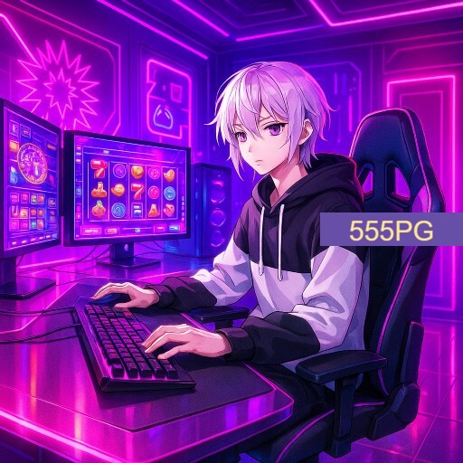 Imagem promocional da 555PG mostrando a plataforma e suas vantagens