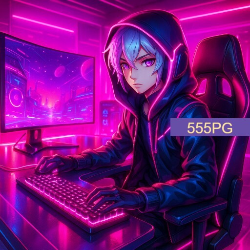 Imagem promocional da 555PG mostrando a plataforma e suas vantagens