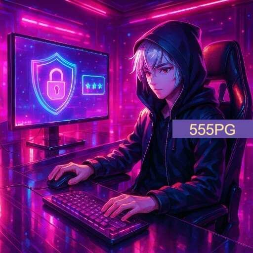 Imagem promocional da 555PG mostrando a plataforma e suas vantagens