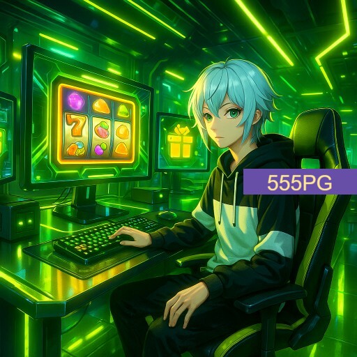 Imagem promocional da 555PG mostrando a plataforma e suas vantagens